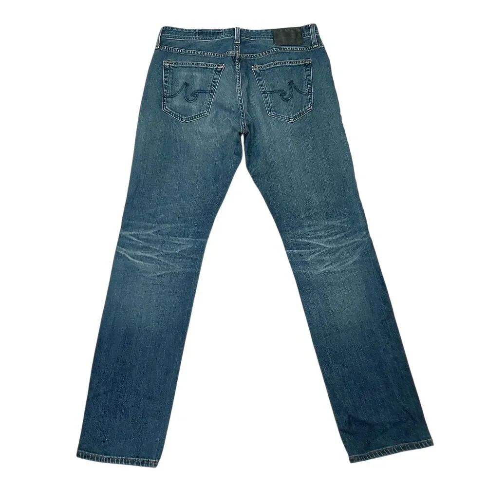 Adriano Goldchmied Jeans Mens 32x31 Blue The Graduate Tailored Fit Stretch Denim